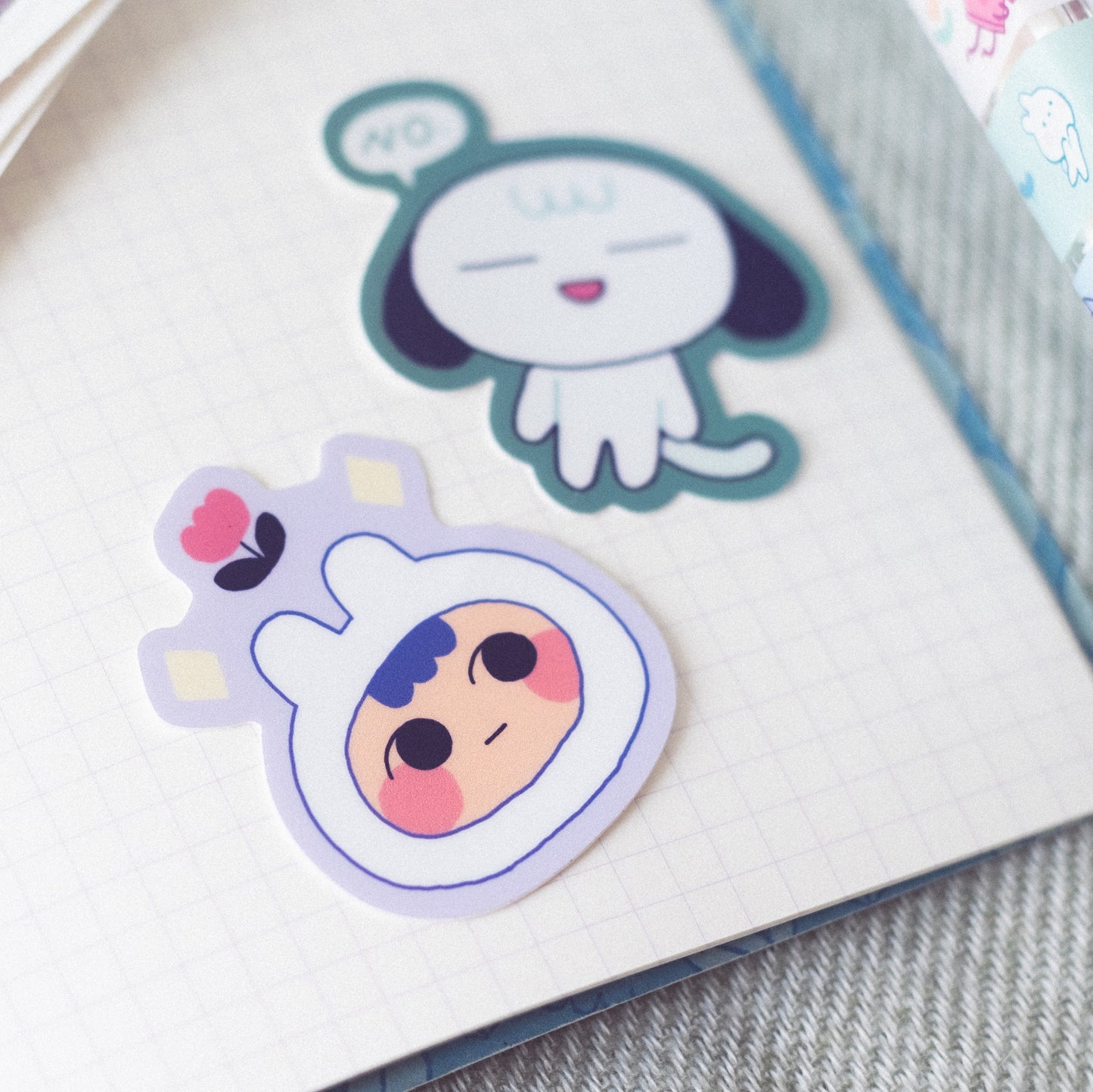 tulipe étoiles • sticker