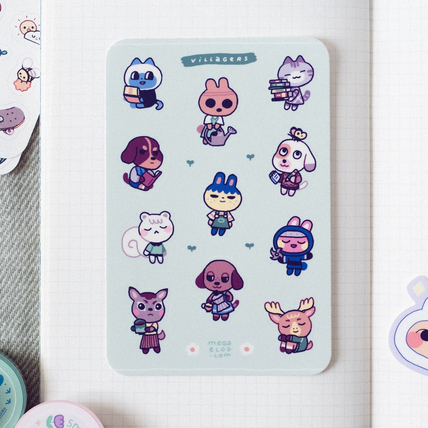 daily life • planche de stickers