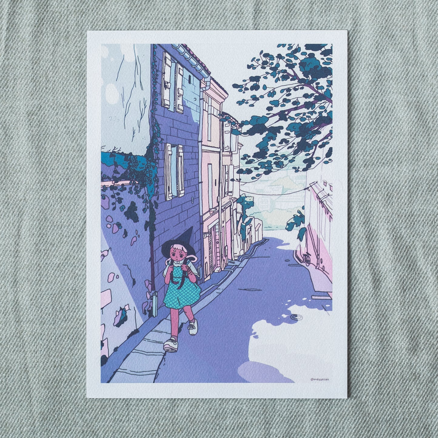 walking • A4 print