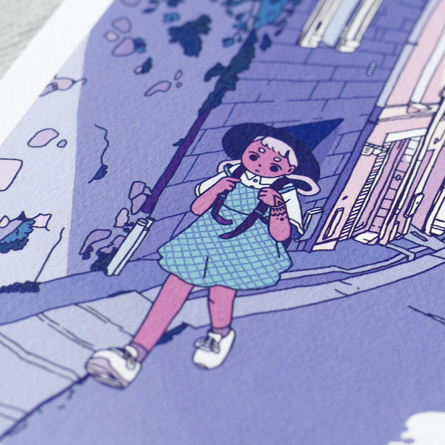 walking • A4 print