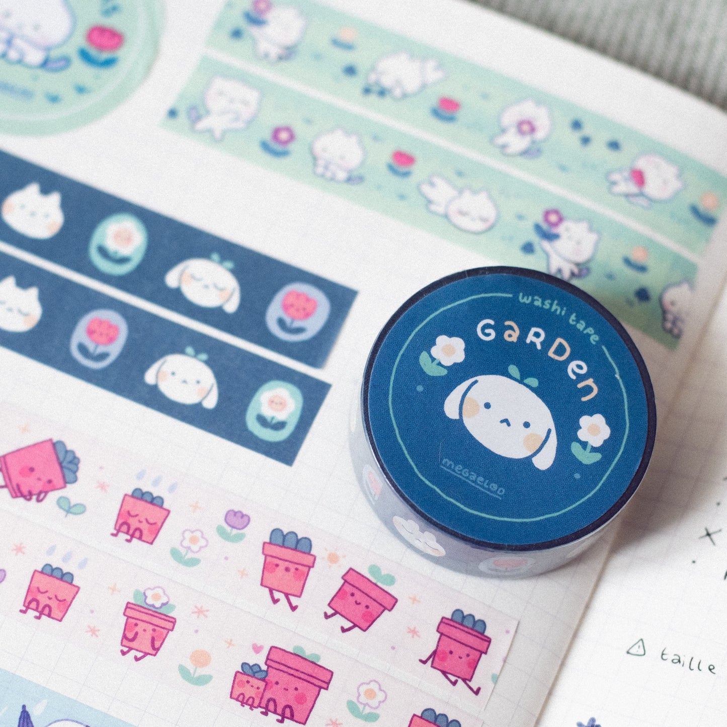 garden • washi tape