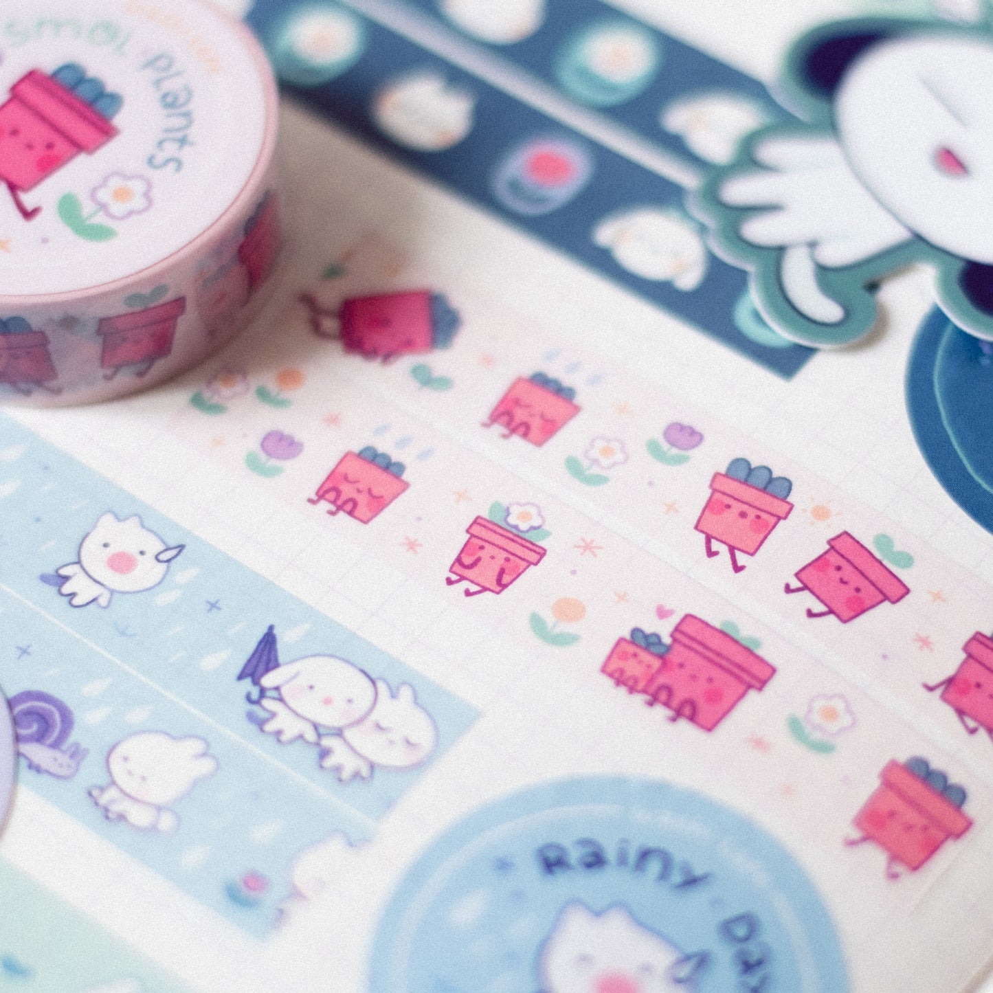 smol plants • washi tape