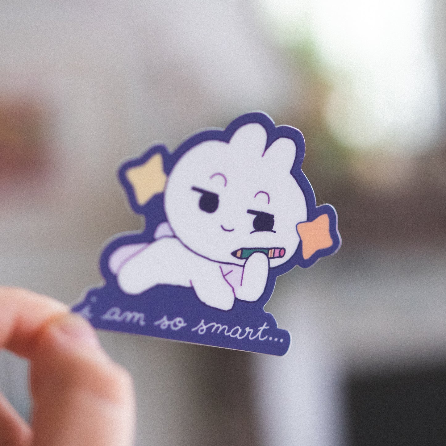 i am so smart... • large sticker