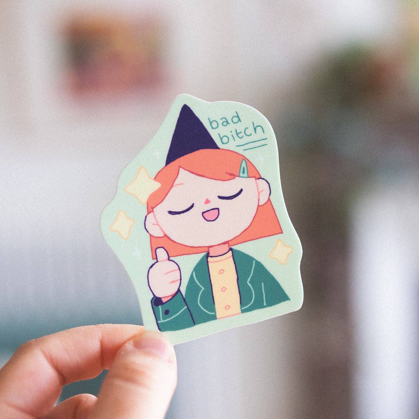 bad bitch • large sticker