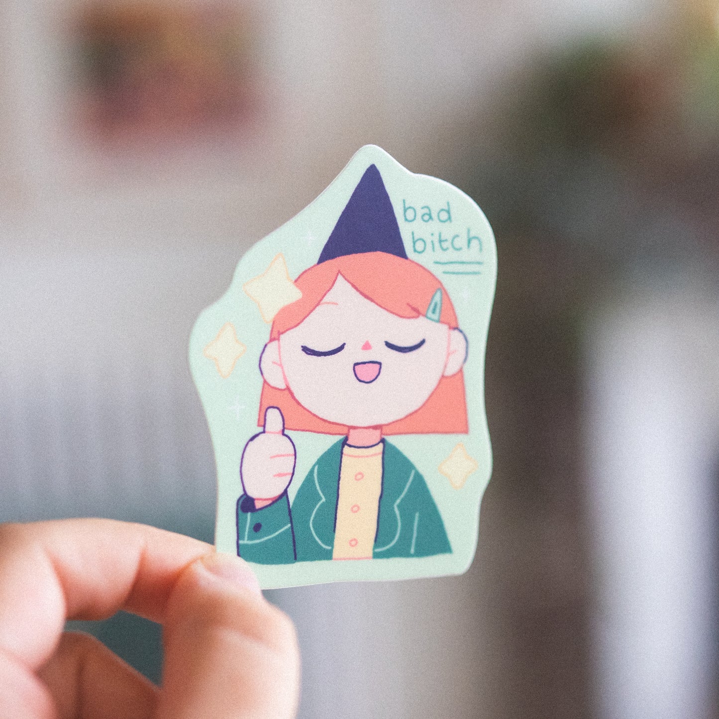 bad bitch • large sticker