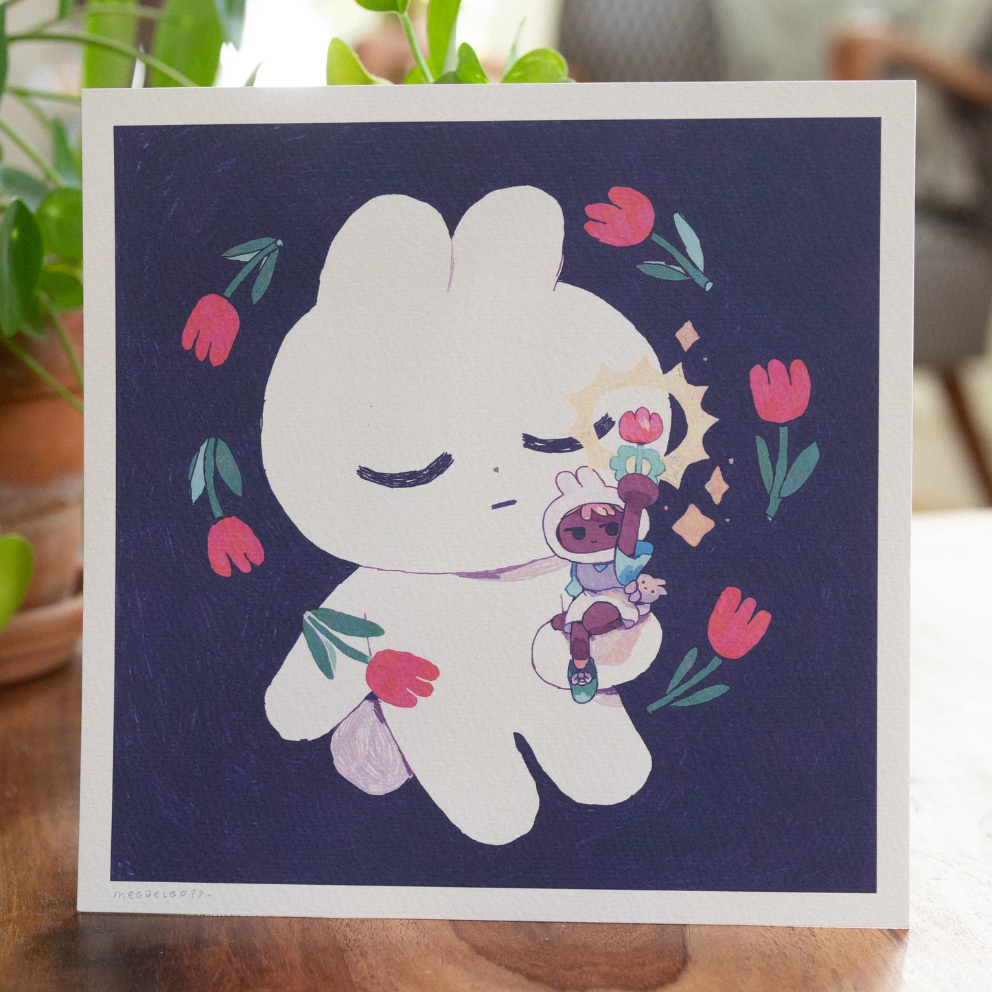 big bun • grand print carré