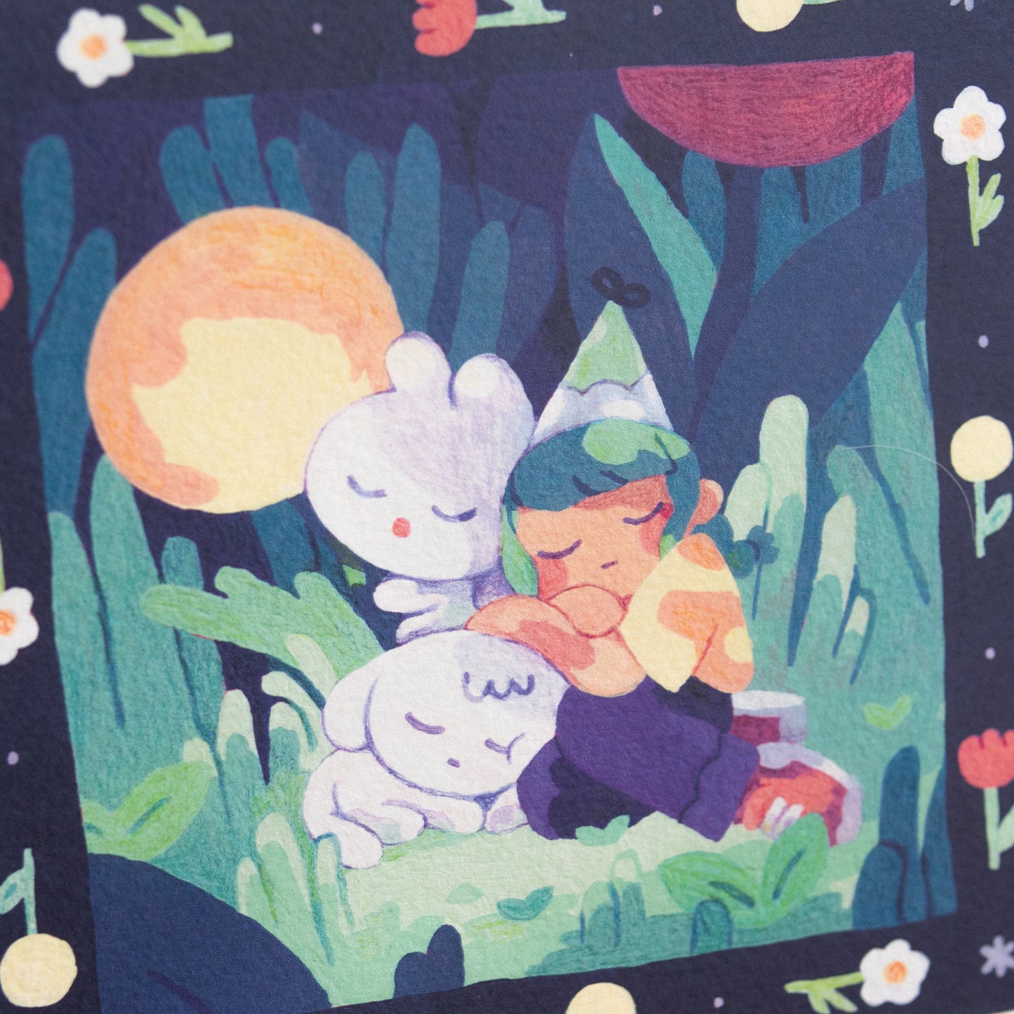sleepy • square print