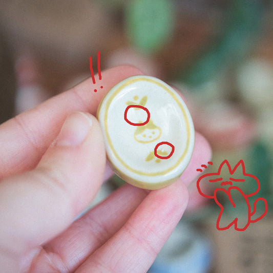 B-GRADE • worry stone