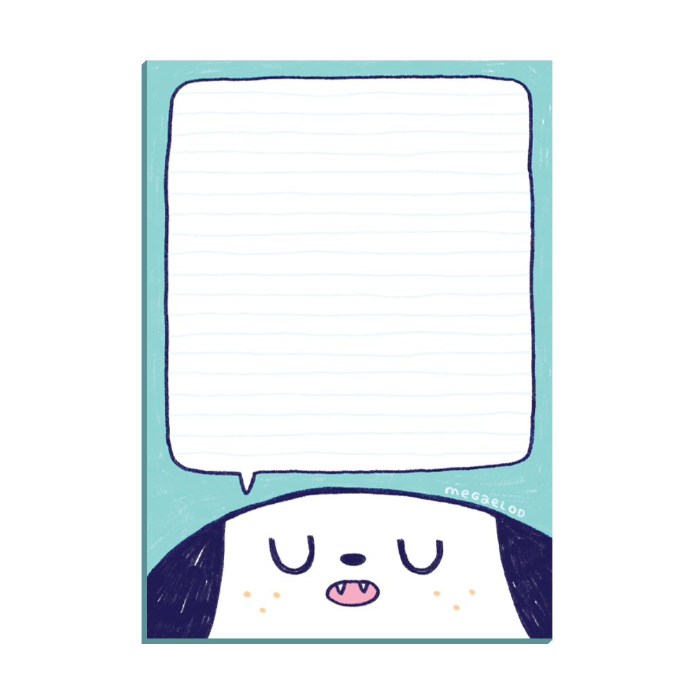 bloc-notes chien