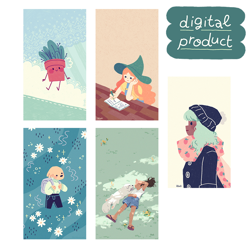 crayon · phone wallpaper bundle