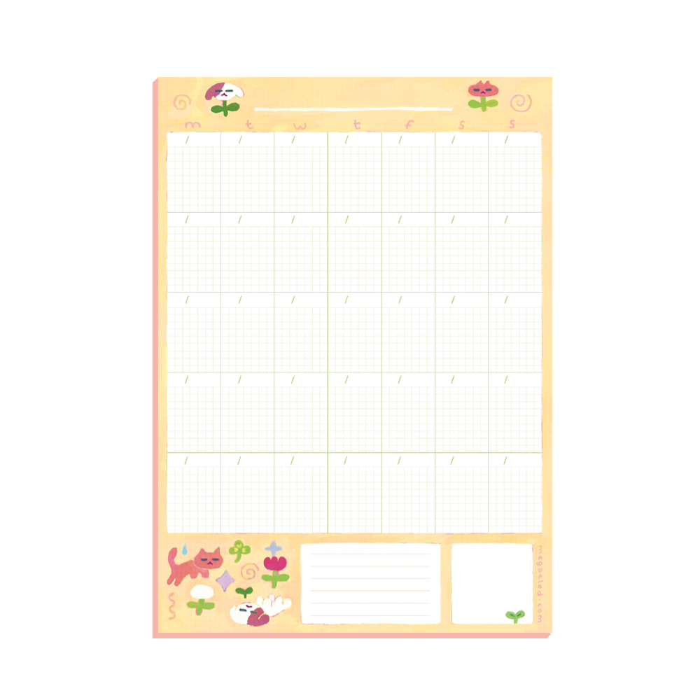 midsize monthly planner