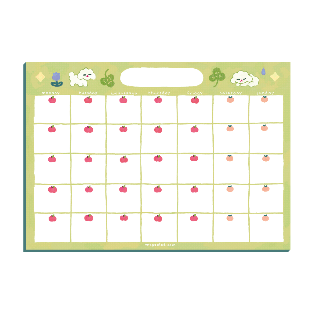 planner mensuel