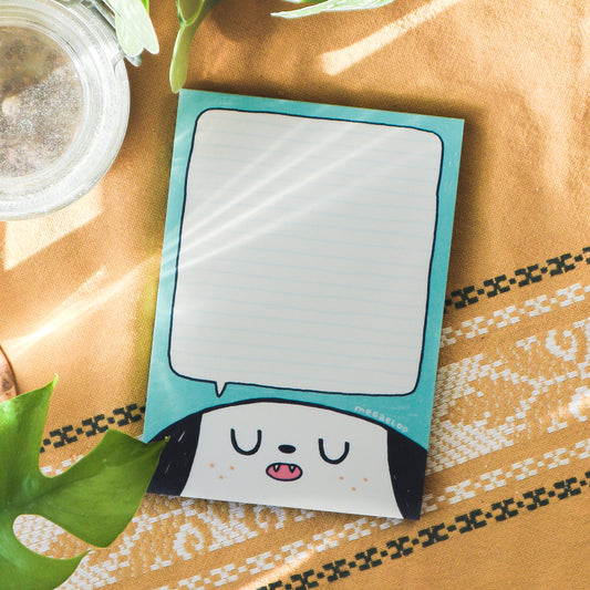 dog notepad