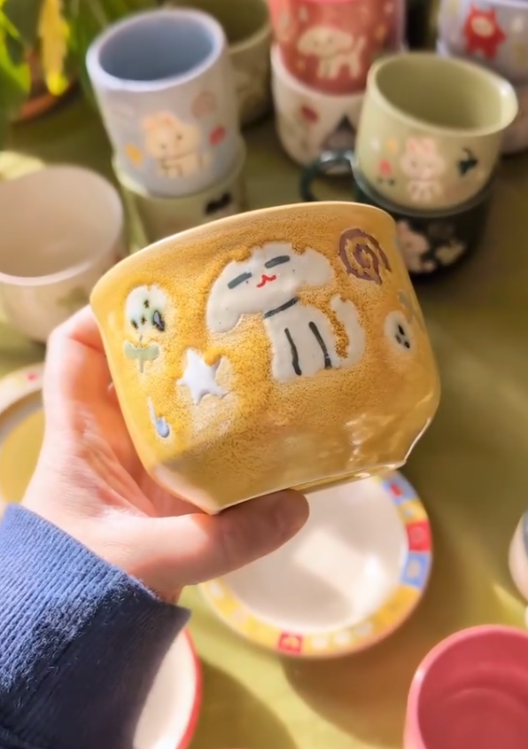 melting dog cup ⁕ B·GRADE