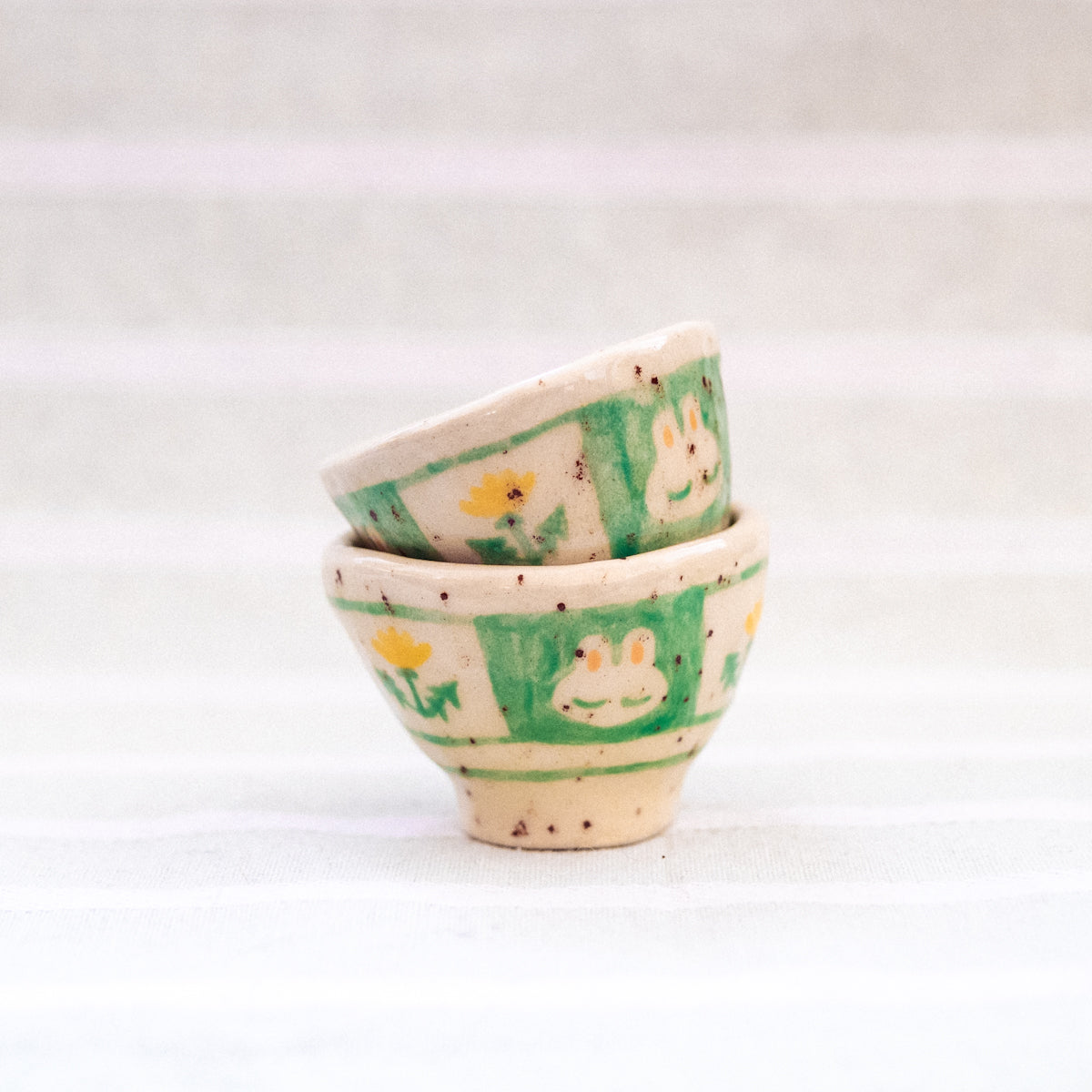 flowerbun green · ristretto cup