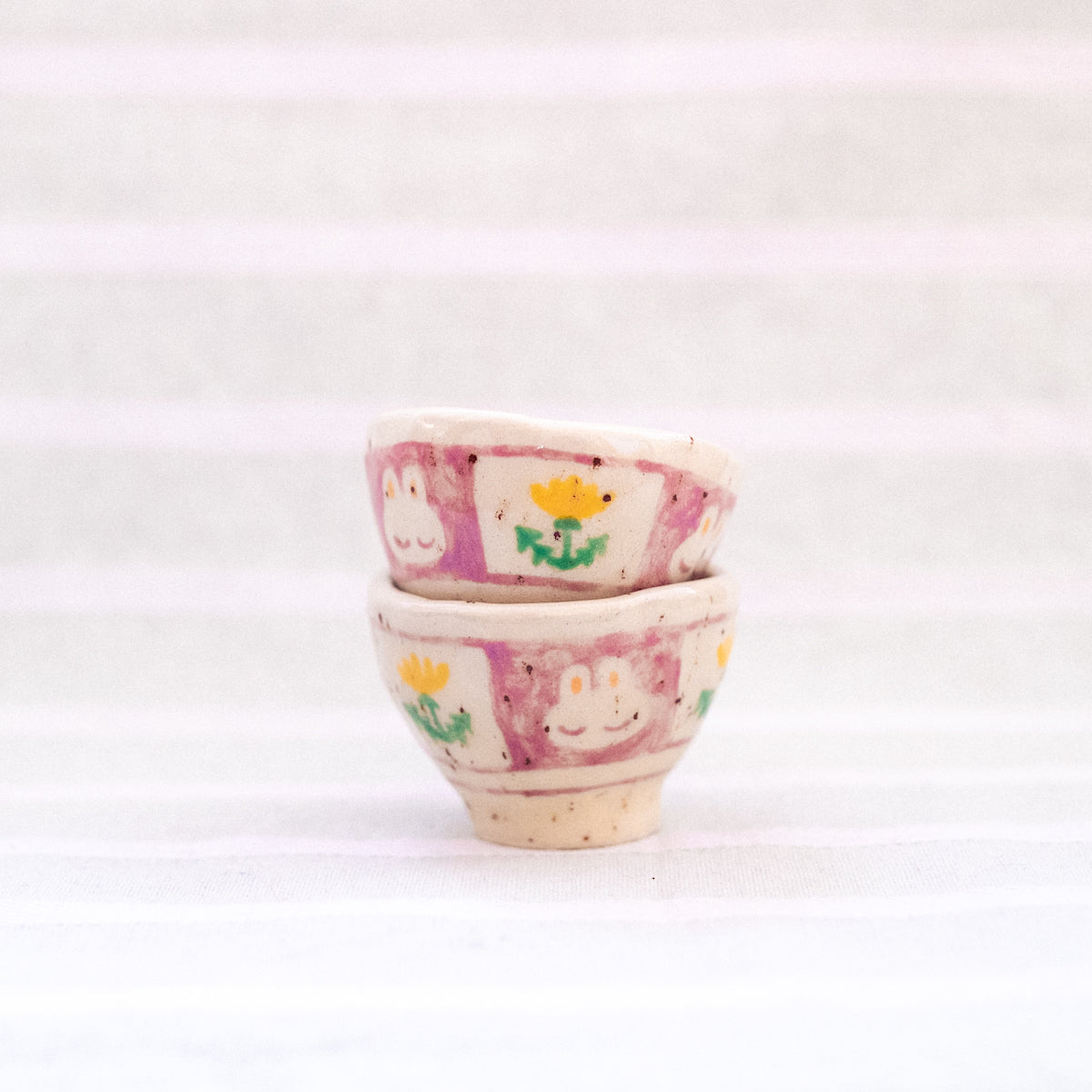 flowerbun purple · ristretto cup