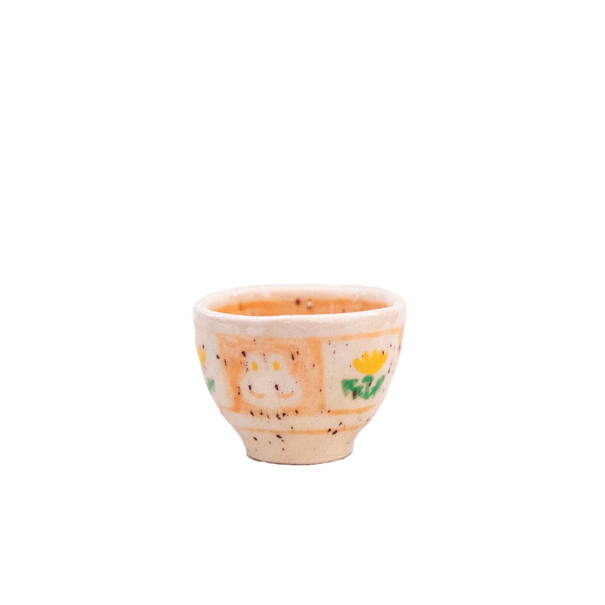 flowerbun orange · ristretto cup