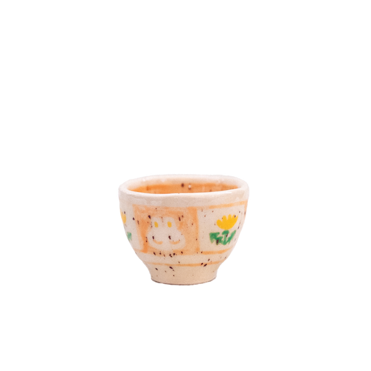 flowerbun orange · ristretto cup