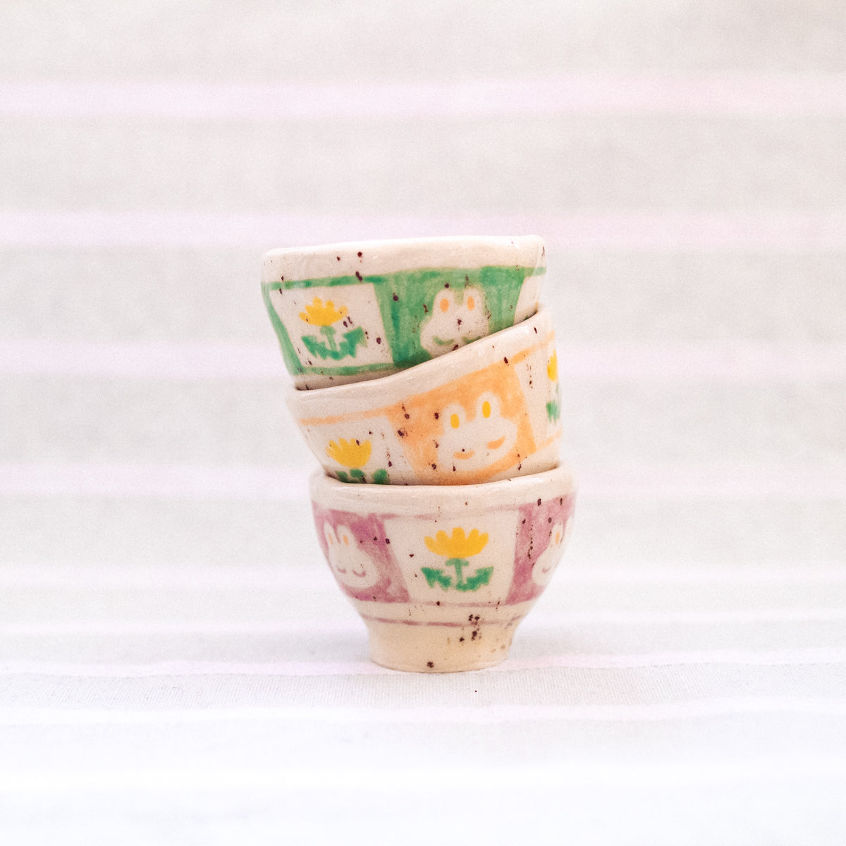 flowerbun orange · ristretto cup