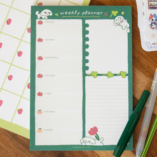midsize weekly planner