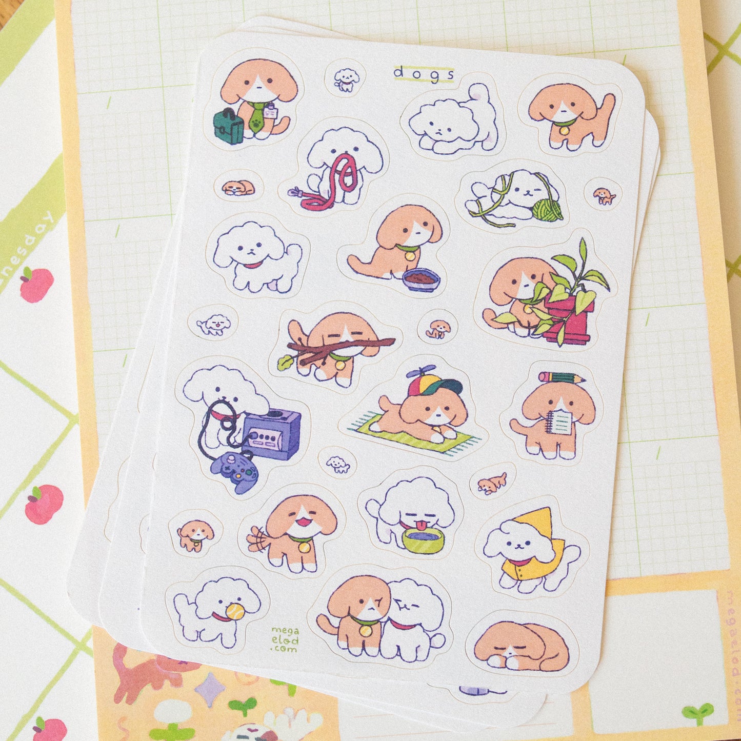 dogs • sticker sheet