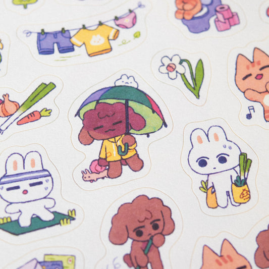 life • sticker sheet