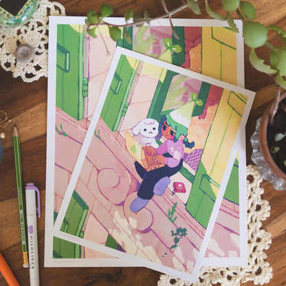 work • print