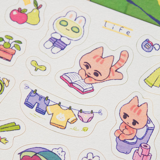 life • sticker sheet