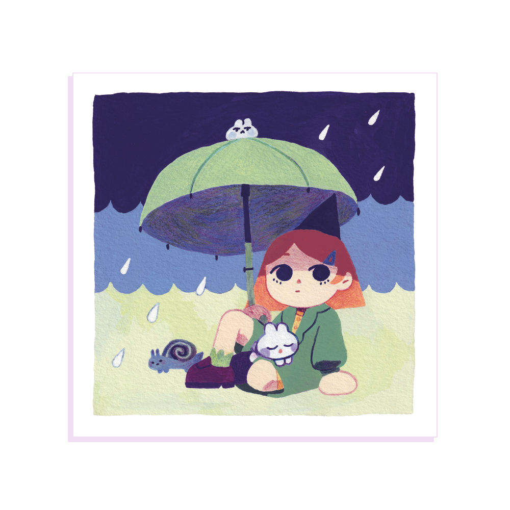 umbrella • square print