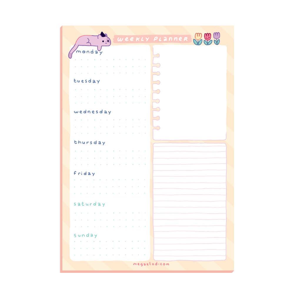 small weekly planner